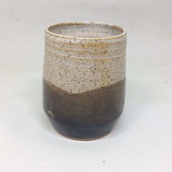 Signed Robin Beckett Studio Pottery Coffee Cup Mug-Hand Thrown-Speckled-NC - Picture 2 of 8